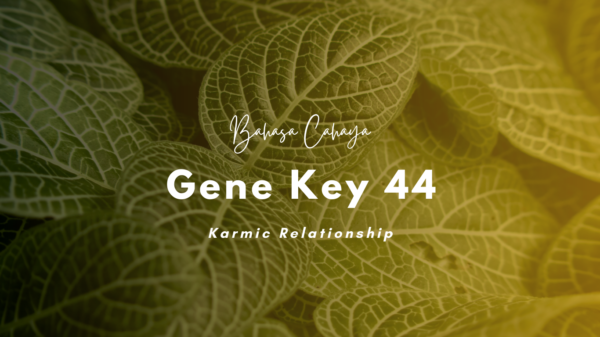 Audio Gene Key 44 (Karmic Relationship)